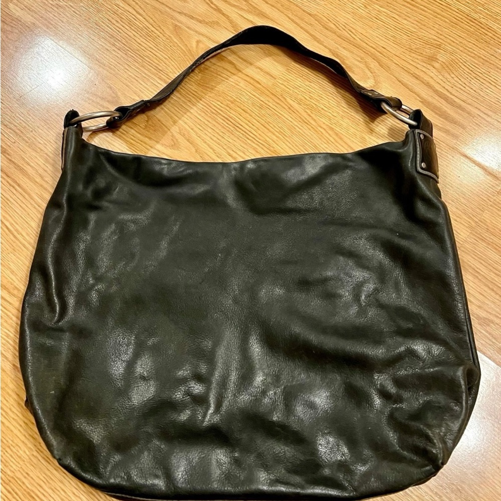 Ellington Sadie Black Leather Hobo Bag